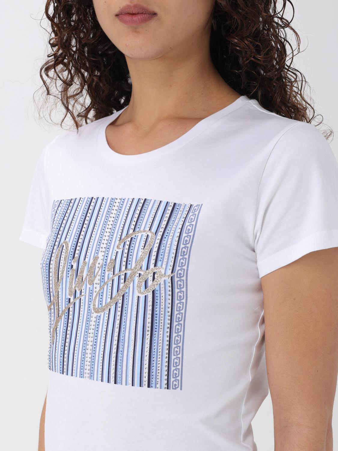 LIU JO CAMISETA: Camiseta mujer Liu Jo, Blanco 1 - Img 3