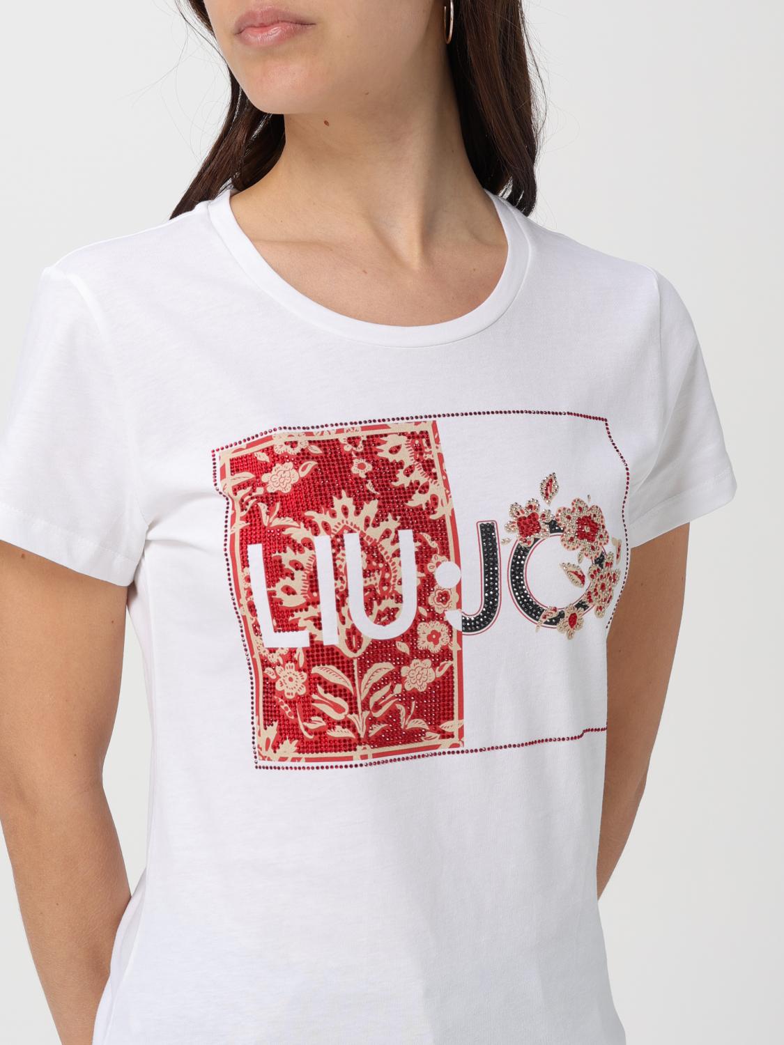LIU JO CAMISETA: Camiseta mujer Liu Jo, Blanco 2 - Img 3