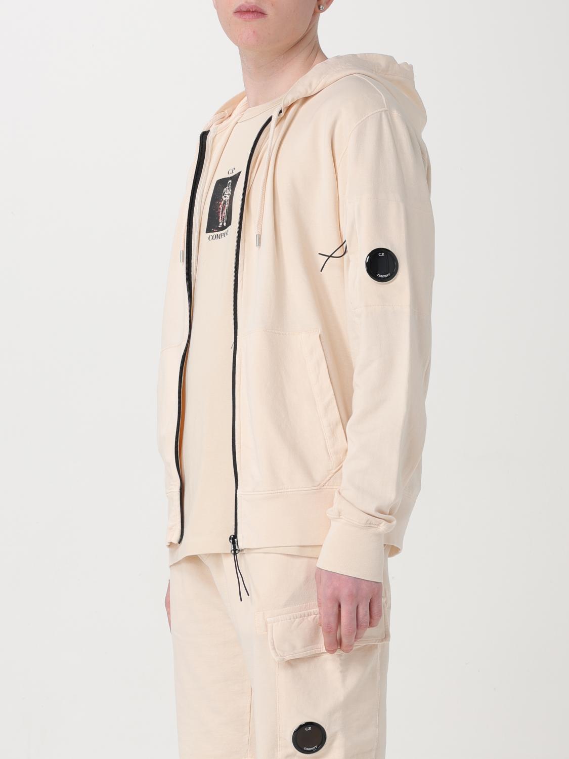 C.P. COMPANY SWEATSHIRT: Sweater men C.P. Company, Beige - Img 4