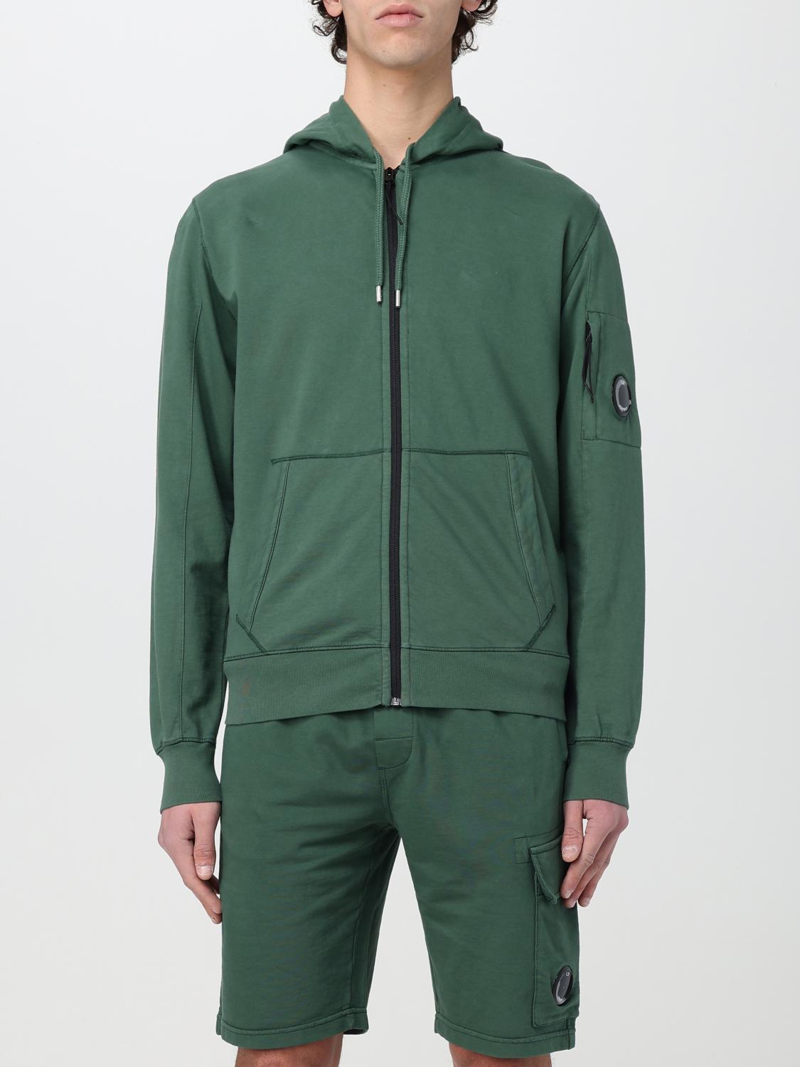 C.P. COMPANY SWEATSHIRT: Pullover herren C.P. Company, Moosgrün - Img 1