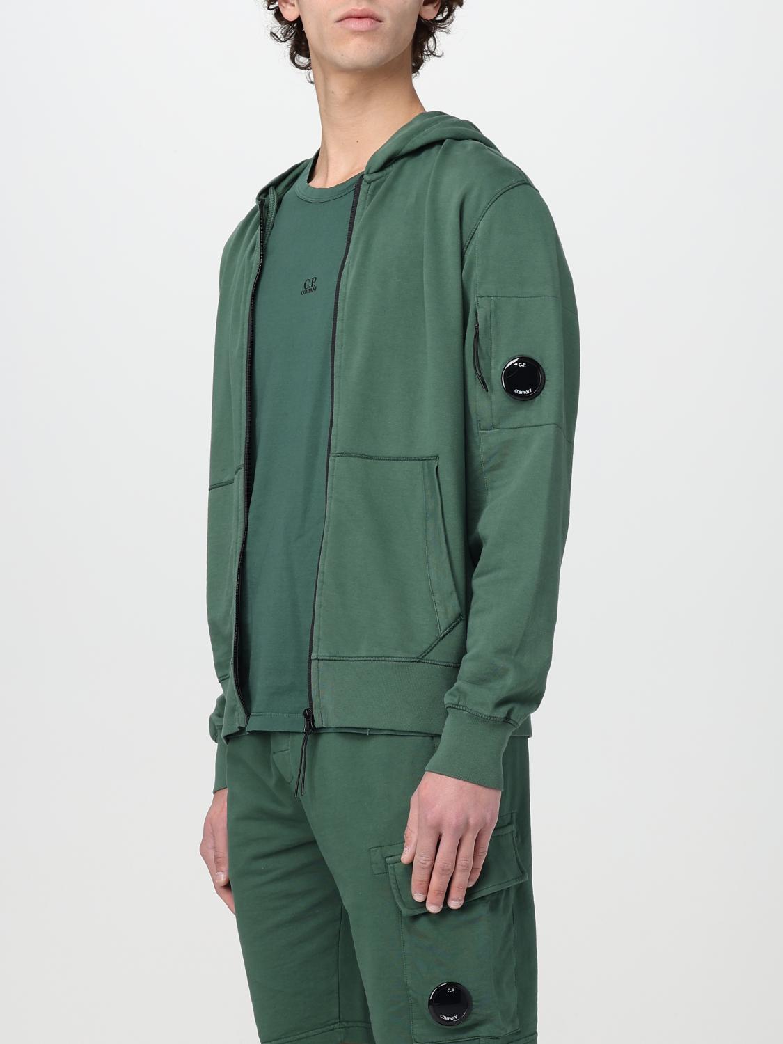 C.P. COMPANY SWEATSHIRT: Pullover herren C.P. Company, Moosgrün - Img 4