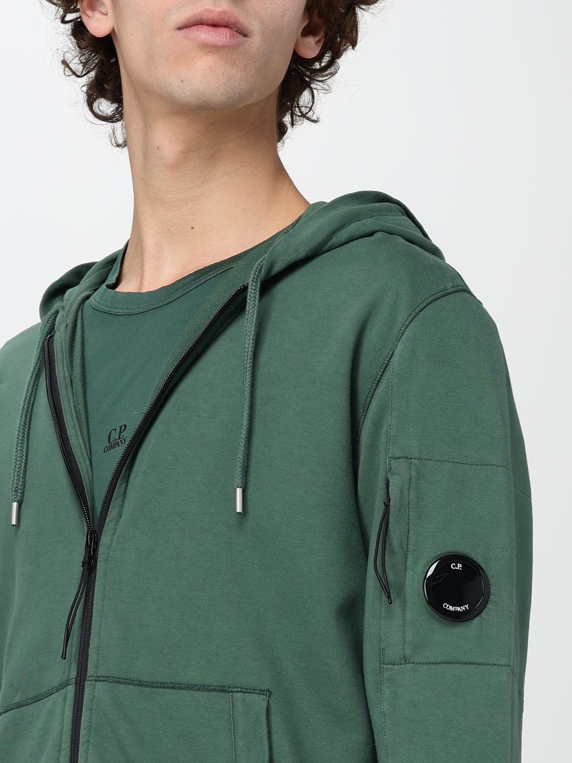 C.P. COMPANY SWEATSHIRT: Pullover herren C.P. Company, Moosgrün - Img 5