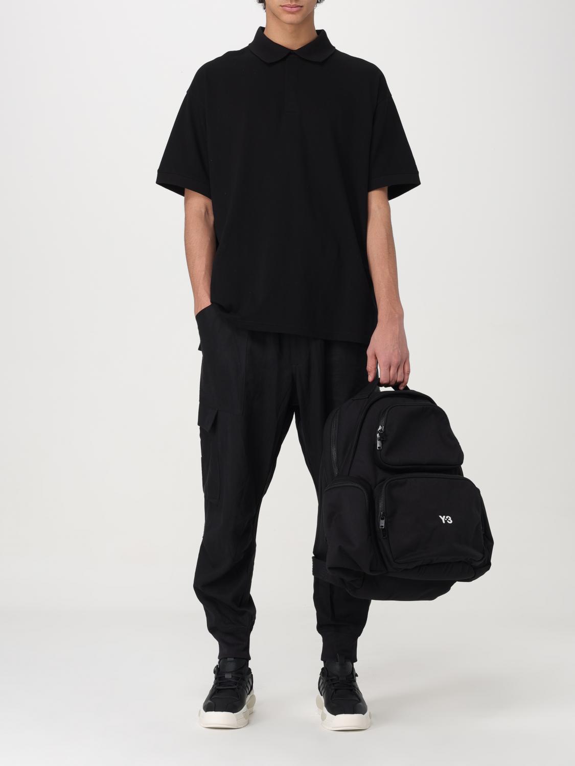 Y-3 ポロシャツ メンズ - ブラック | IR7110 | GIGLIO.COM