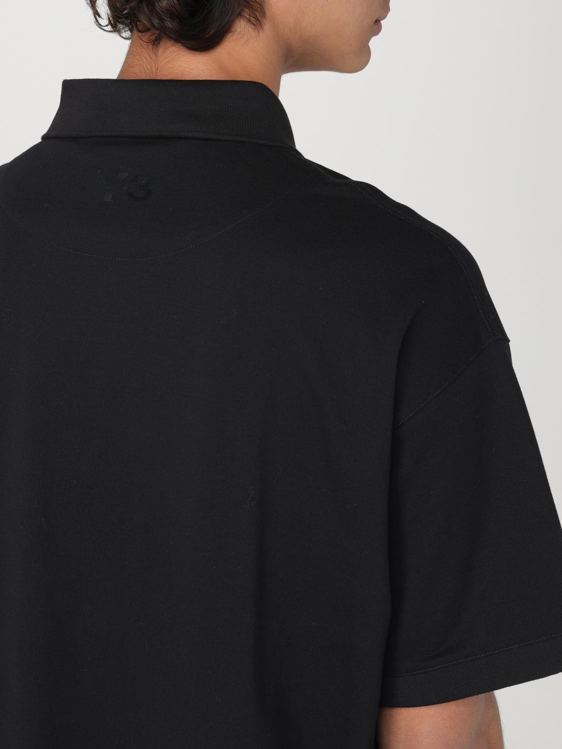 Y-3 ポロシャツ メンズ - ブラック | IR7110 | GIGLIO.COM
