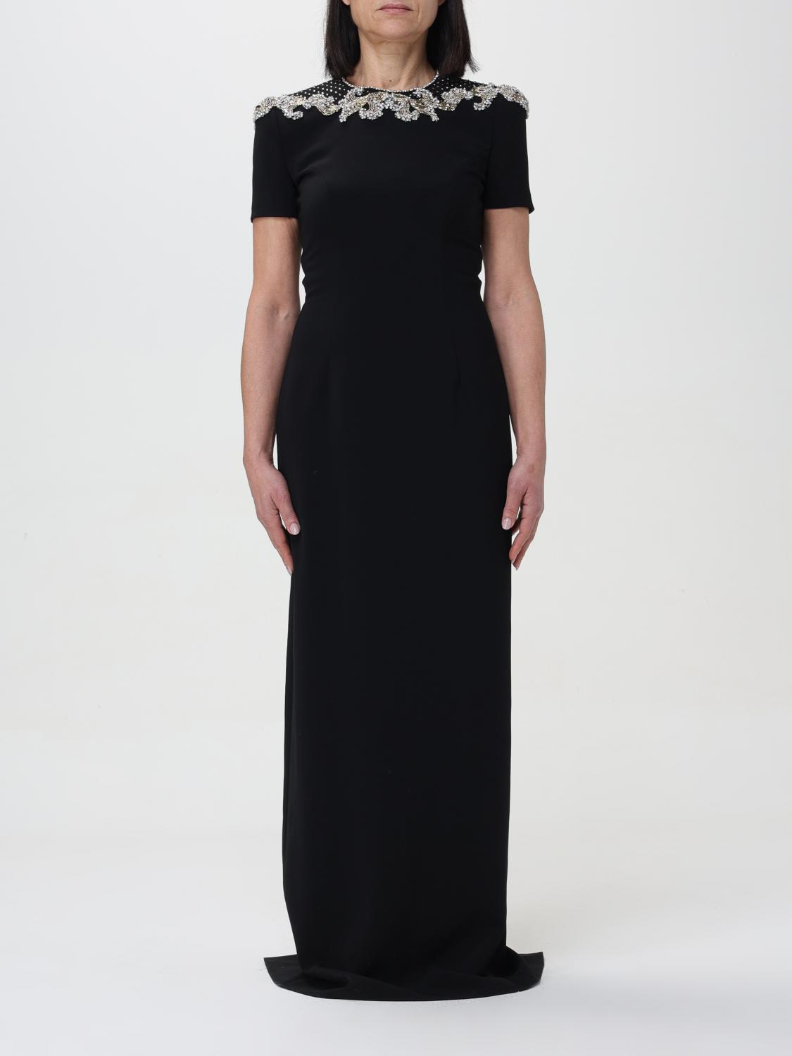 Jenny Packham Dress woman - Black | AAD101L | GIGLIO.COM