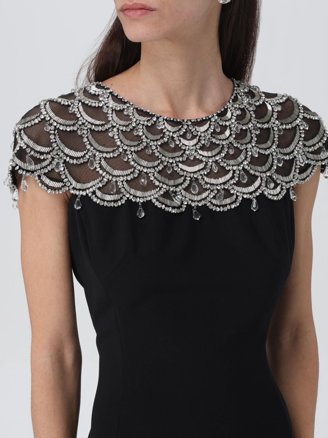 JENNY PACKHAM VESTIDO: Vestido mujer Jenny Packham, Negro - Img 4