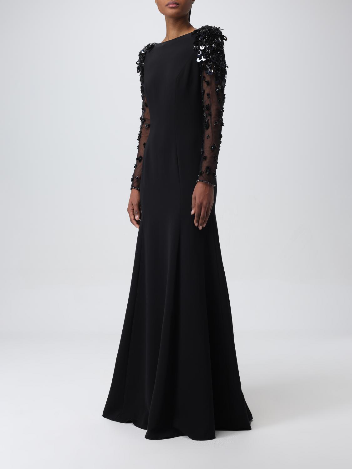 Jenny Packham Dress woman - Black | AAD106L | GIGLIO.COM Jenny Packham Dress woman - Black | AAD106L | GIGLIO.COM