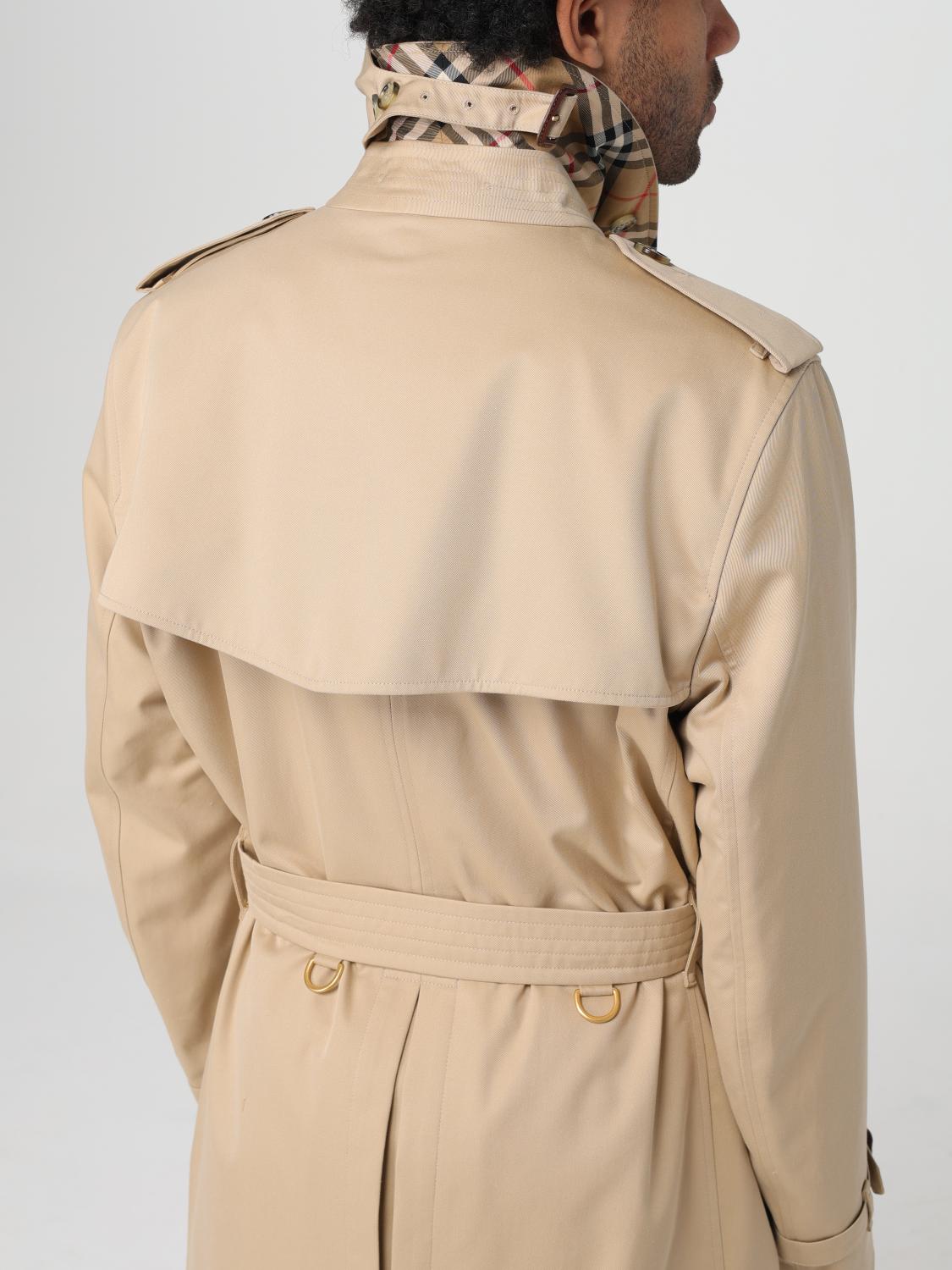 Burberry トレンチコート メンズ - ベージュ | 8079385 | GIGLIO.COM