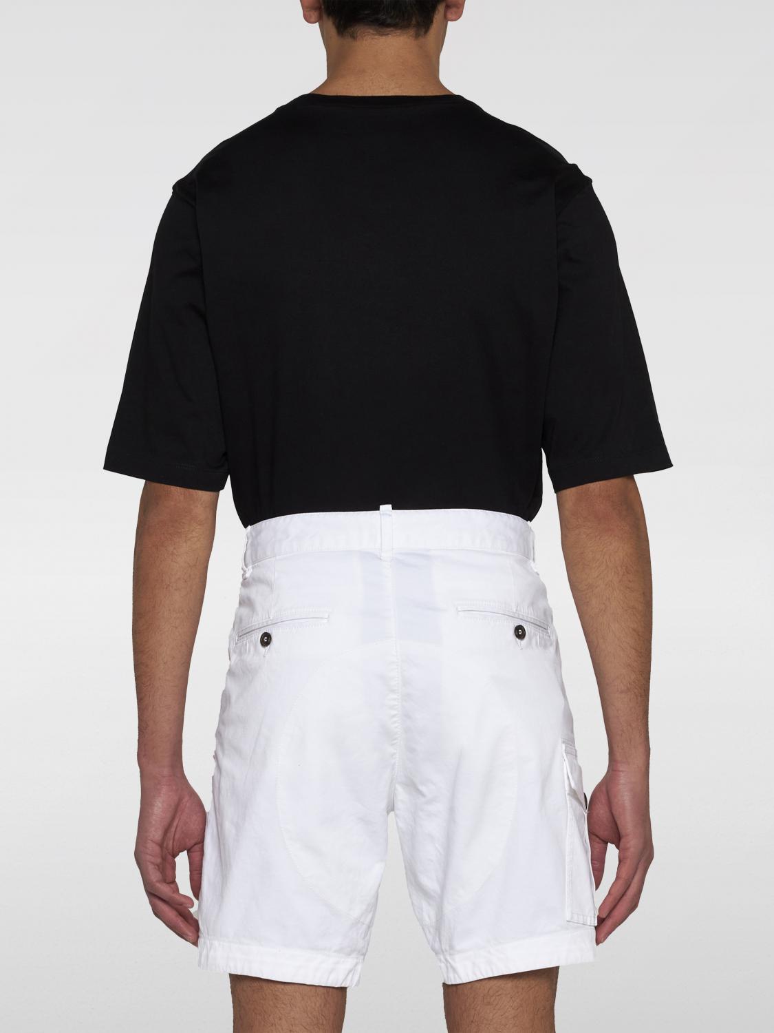 DSQUARED2 쇼츠: 쇼츠 남성 Dsquared2, 화이트 - Img 2