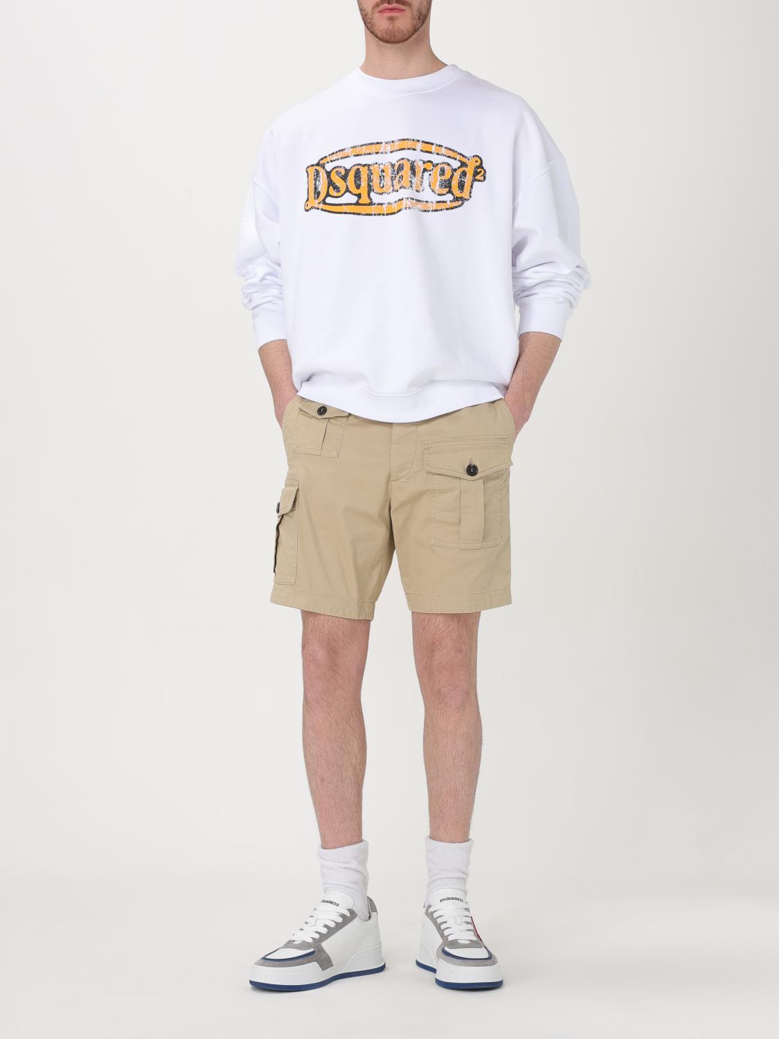 DSQUARED2 ショートパンツ: ショートパンツ メンズ Dsquared2, ベージュ - Img 2
