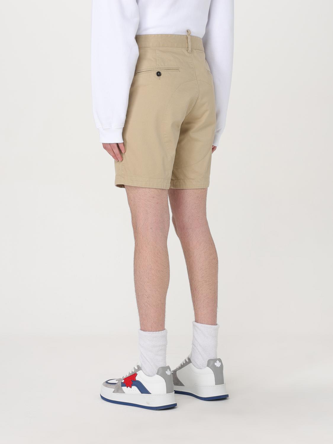 DSQUARED2 ショートパンツ: ショートパンツ メンズ Dsquared2, ベージュ - Img 3