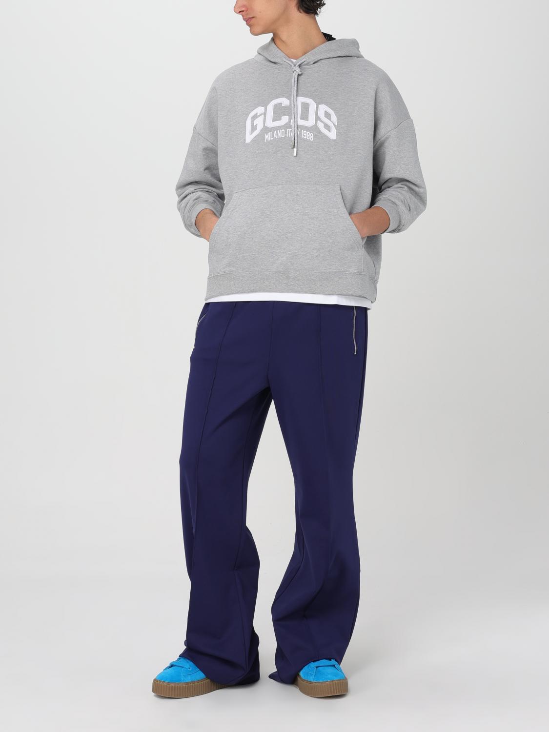 GCDS SWEATSHIRT: Pullover herren GCDS, Grau - Img 2