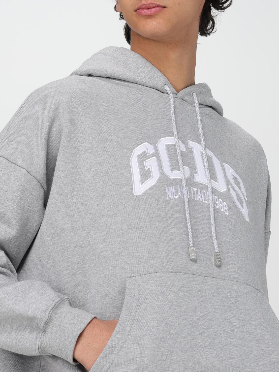 GCDS SWEATSHIRT: Pullover herren GCDS, Grau - Img 4