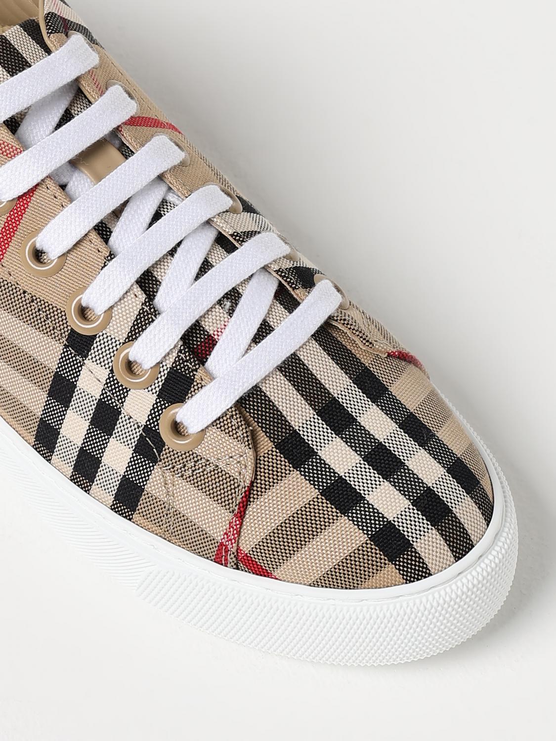 BURBERRY: Sneakers woman - Beige | Burberry sneakers 8049777