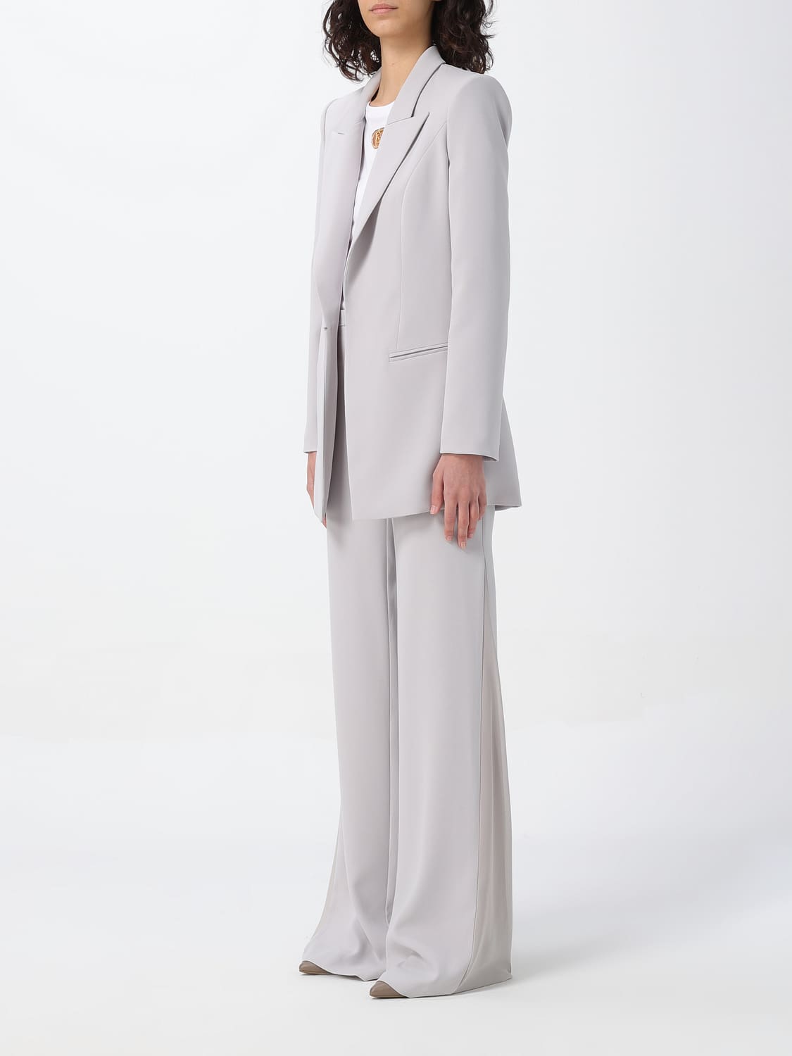ELISABETTA FRANCHI TRAJE: Vestido mujer Elisabetta Franchi, Perla - Img 4