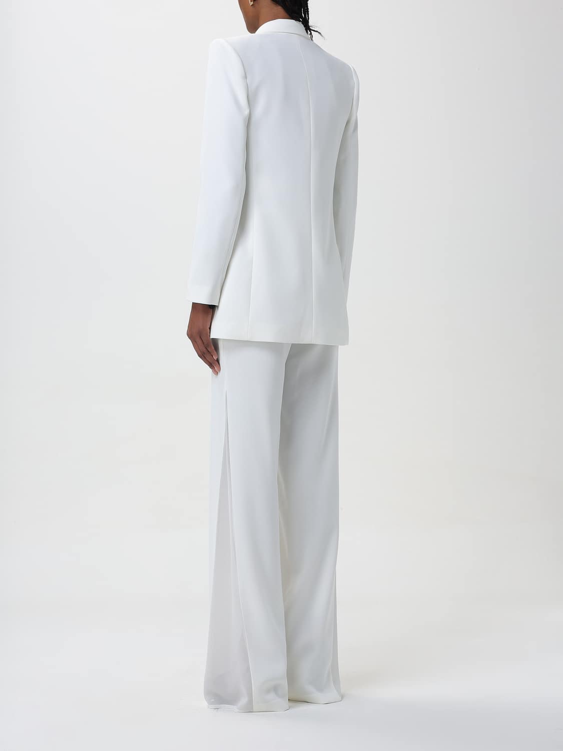 ELISABETTA FRANCHI SUIT: Dress woman Elisabetta Franchi, Ivory - Img 3