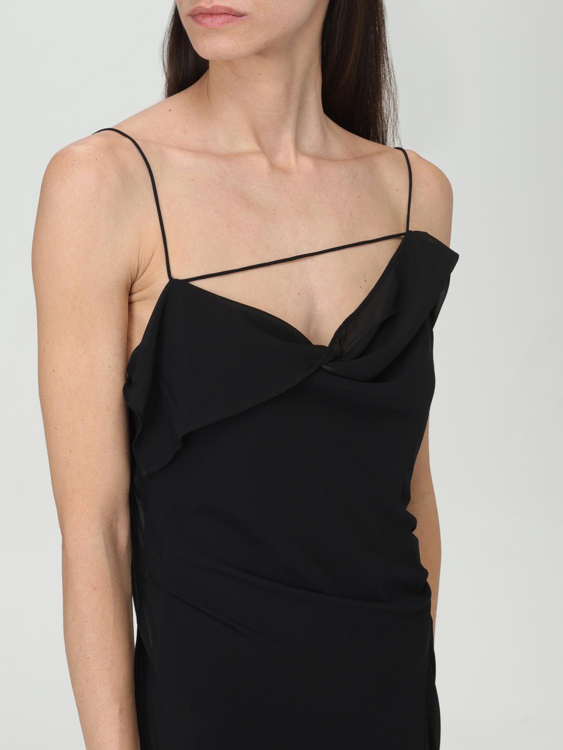 Acne Studios Dress woman - Black | A20642 | GIGLIO.COM