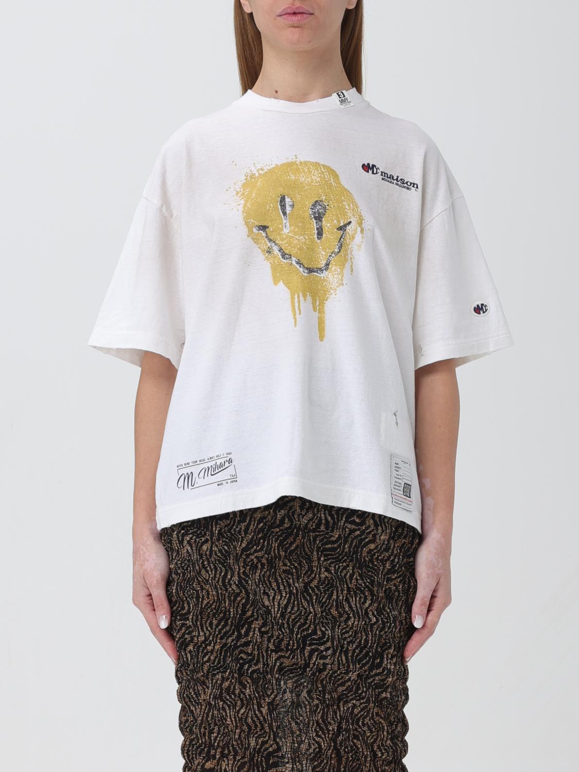 Maison MIHARA YASUHIRO欲しいレディースTシャツ Mihara Yasuhiro Printed Tee - White | Garmentory