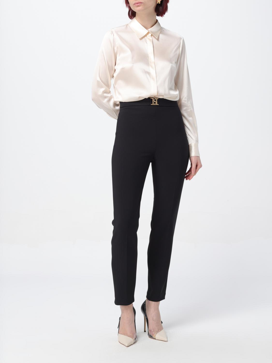 ELISABETTA FRANCHI CAMISA: Camisa mujer Elisabetta Franchi, Mantequilla - Img 2