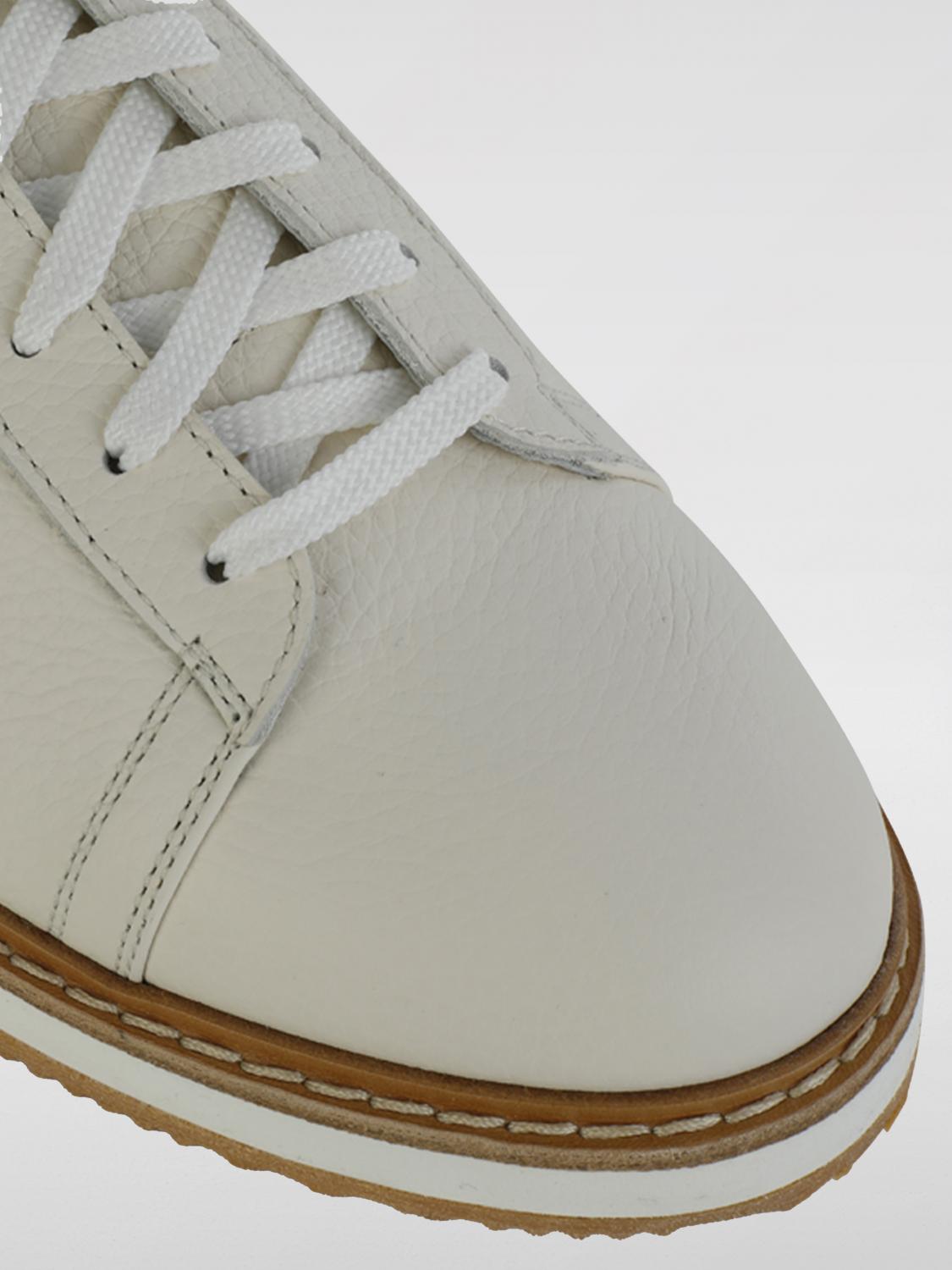 BRUNELLO CUCINELLI：スニーカー メンズ - ホワイト | GIGLIO.COM