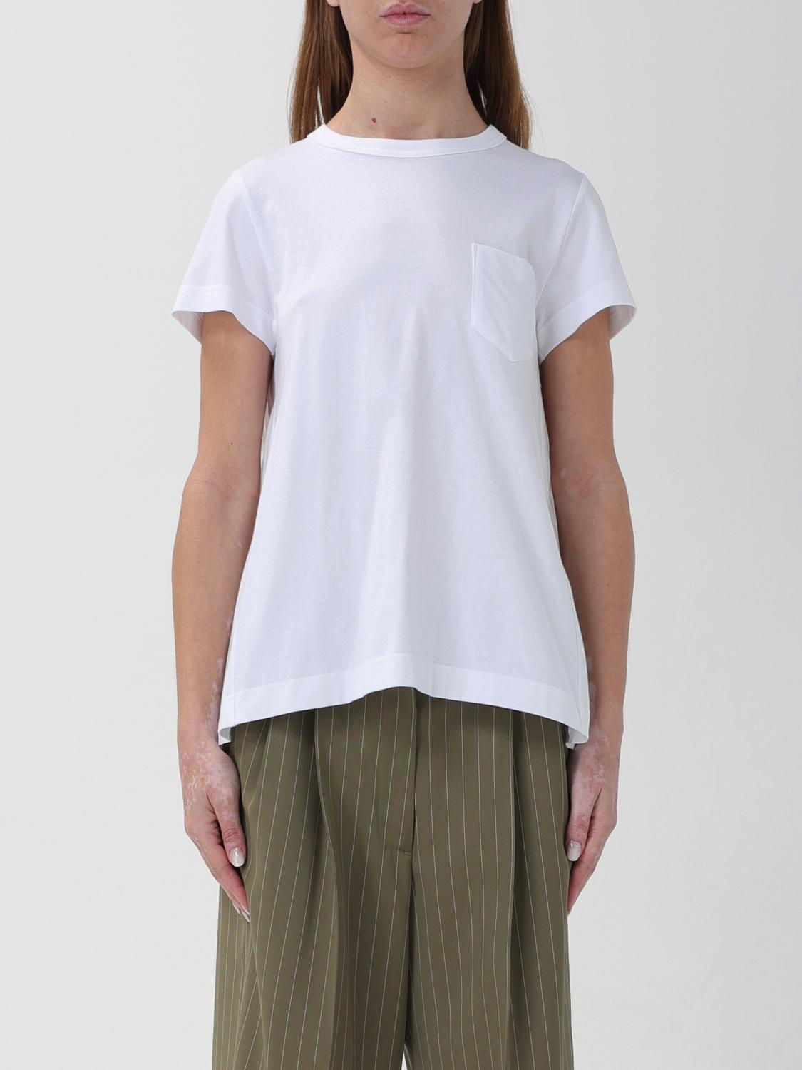 Sacai Tシャツ レディース - ホワイト | SCW088 | GIGLIO.COM