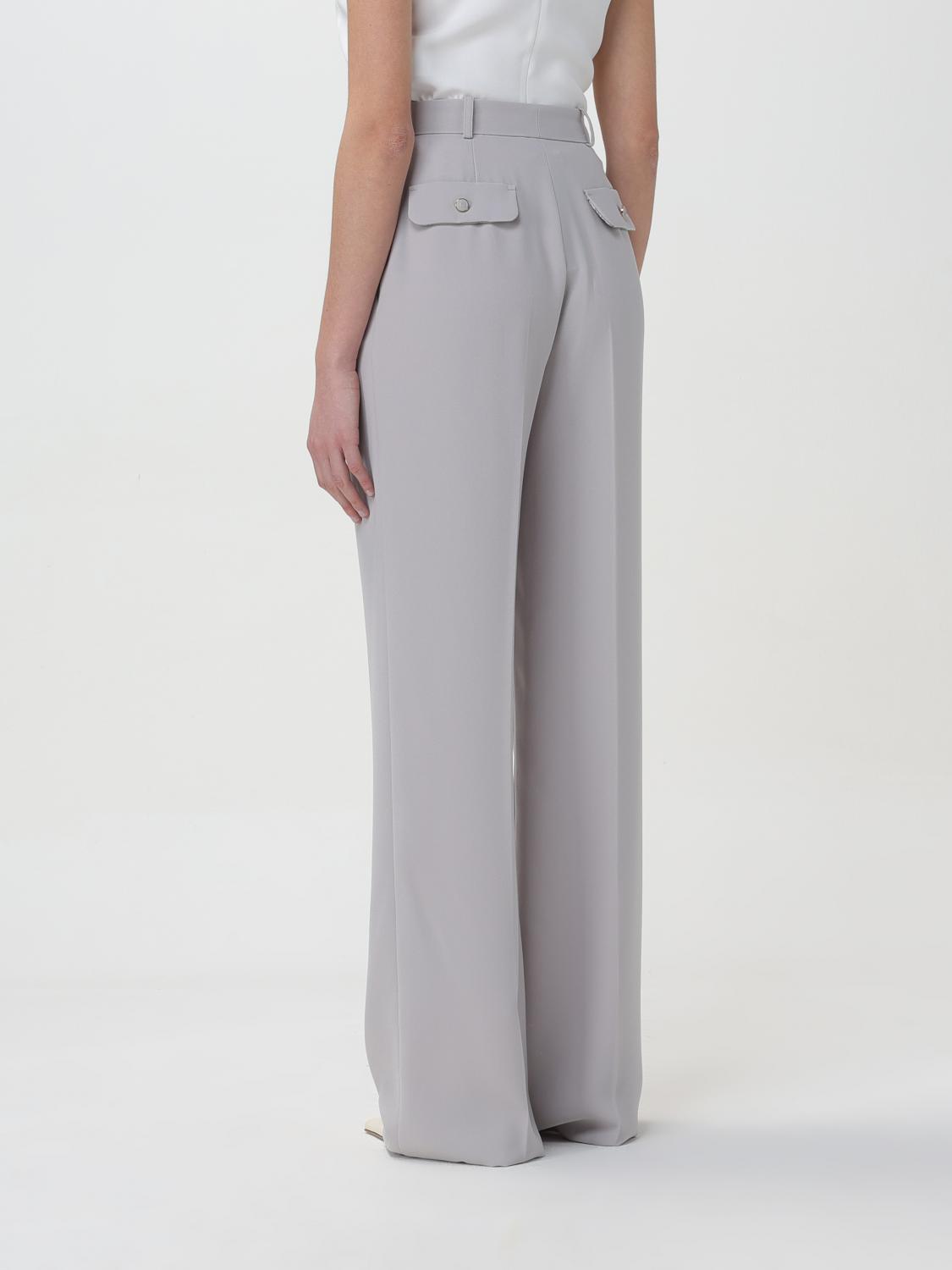 ELISABETTA FRANCHI PANTS: Pants woman Elisabetta Franchi, Pearl - Img 3