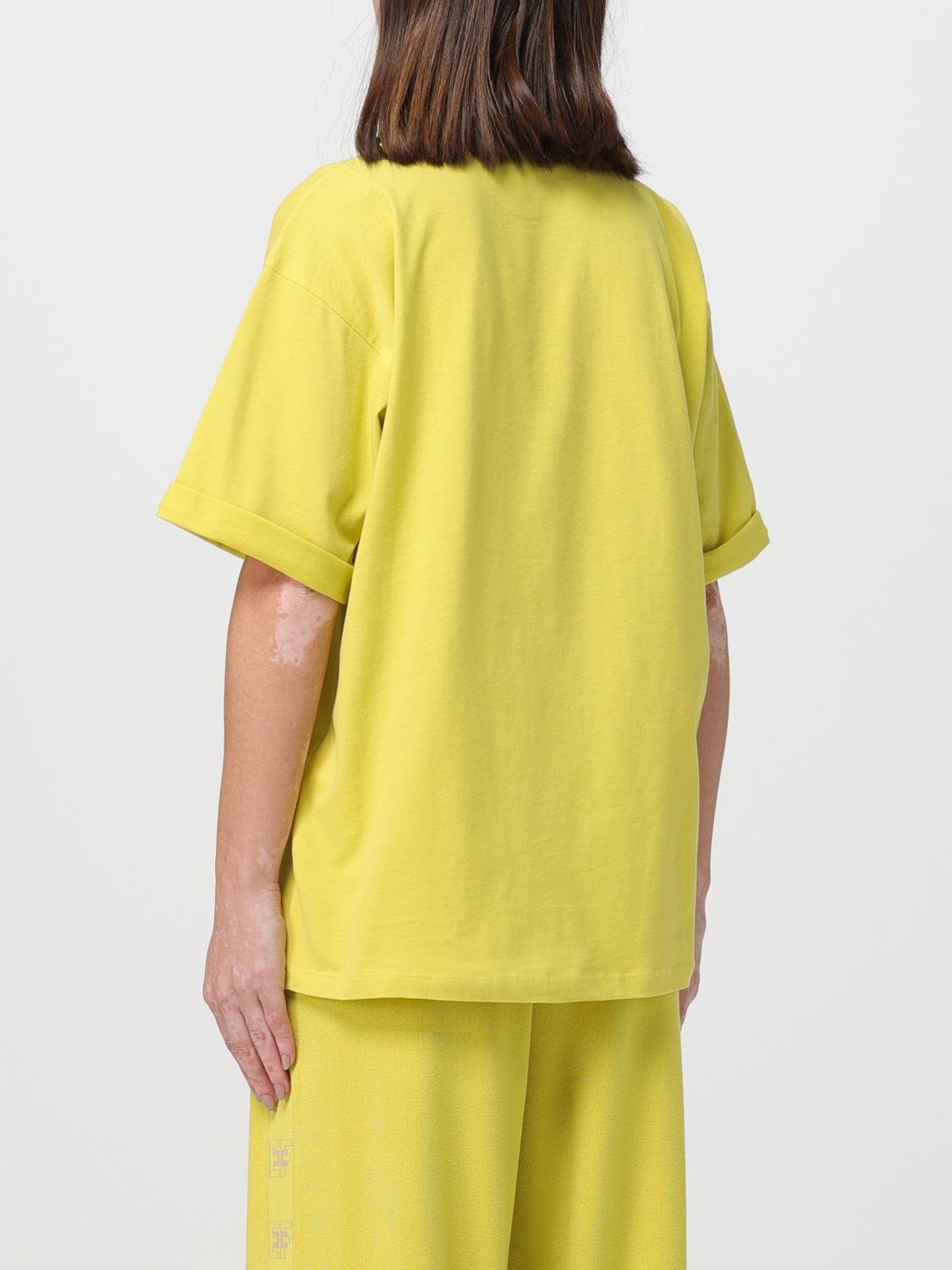 ELISABETTA FRANCHI T-SHIRT: Pullover damen Elisabetta Franchi, Gelb - Img 3