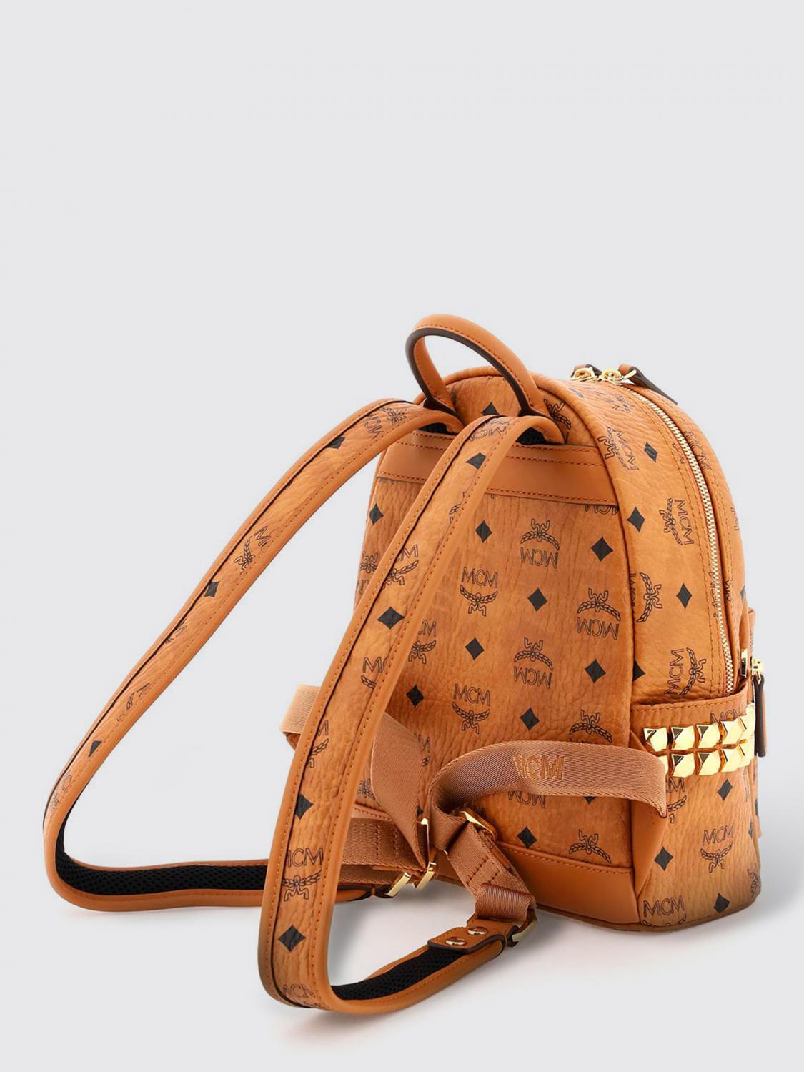 MCM BACKPACK: Backpack woman Mcm, Camel - Img 2