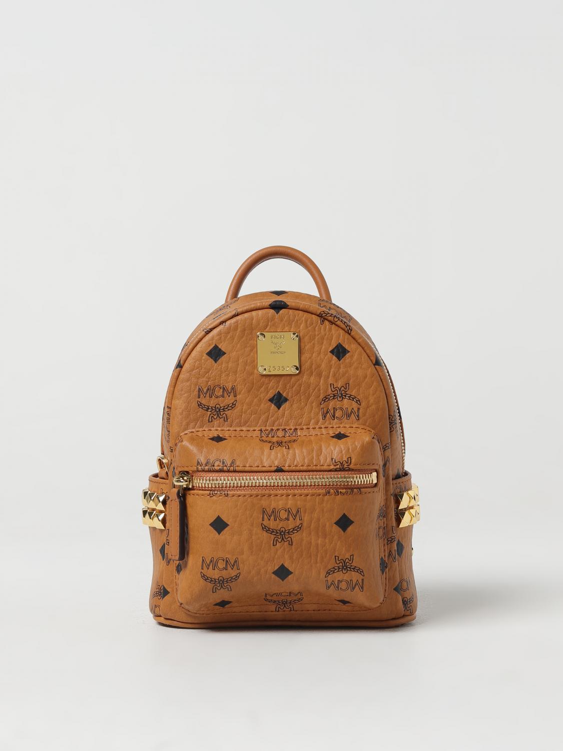 Mcm Backpack woman - Camel | MMKAAVE13 | GIGLIO.COM