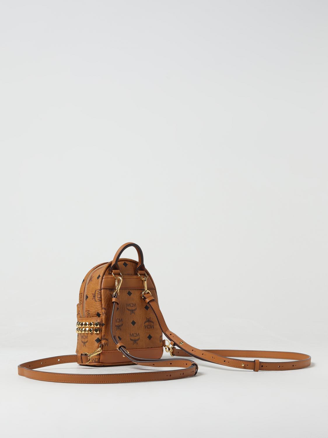 Mcm Backpack woman - Camel | MMKAAVE13 | GIGLIO.COM