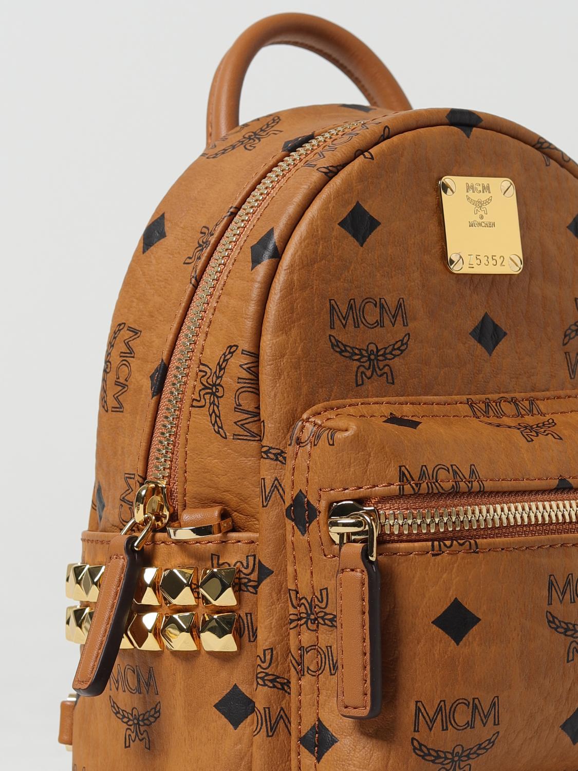 Mcm Backpack woman - Camel | MMKAAVE13 | GIGLIO.COM