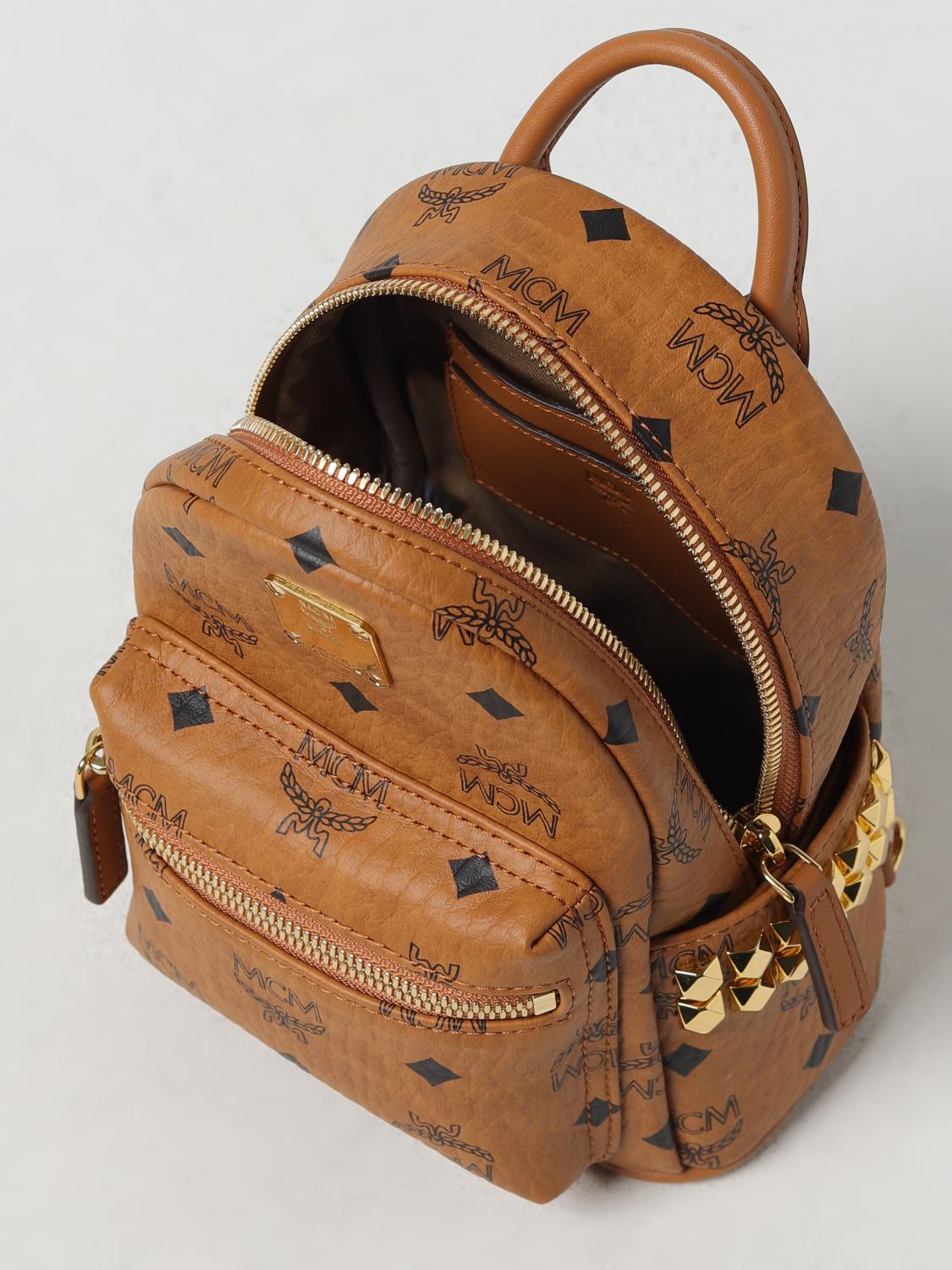 MCM キャメル バックパック Mcm Backpack woman - Camel | MMKAAVE13 | GIGLIO.COM