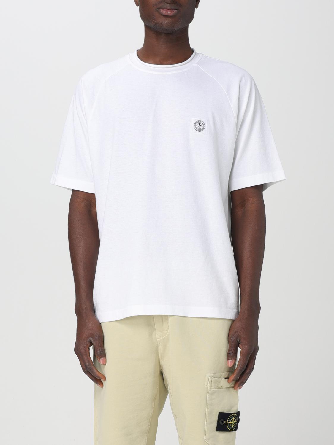 Stone Island - Man - Pink - T-shirt