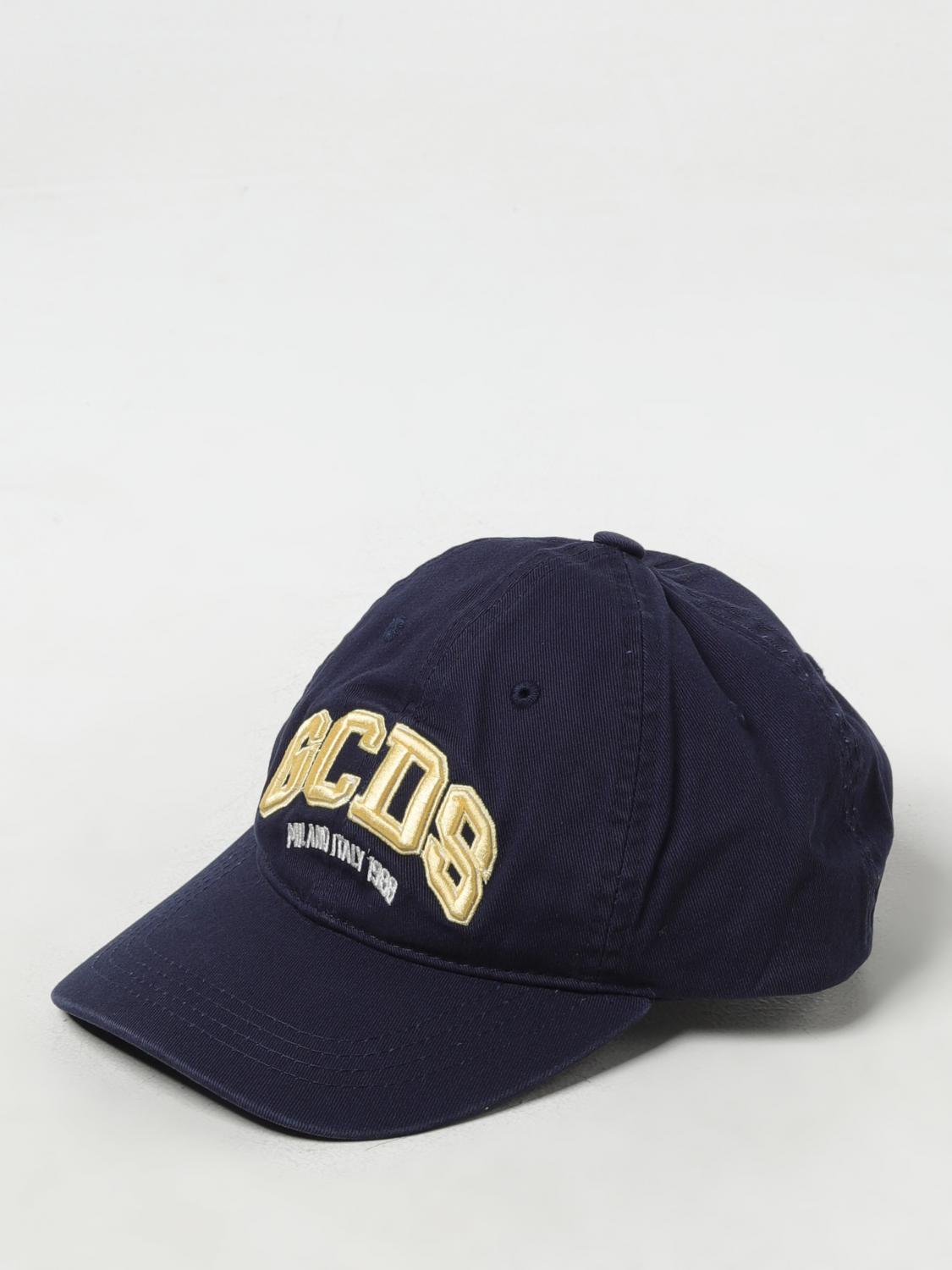GCDS CHAPEAU: Chapeau homme GCDS, Bleu Marine - Img 1