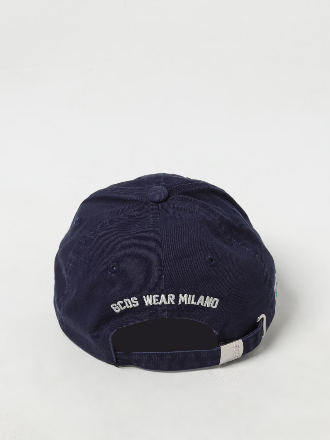 GCDS CHAPEAU: Chapeau homme GCDS, Bleu Marine - Img 3