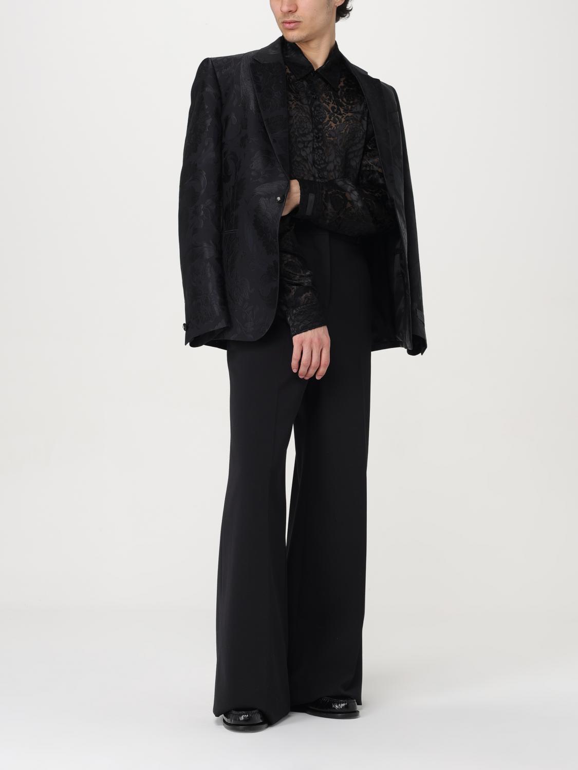 VERSACE SHIRT: Shirt men Versace, Black - Img 2