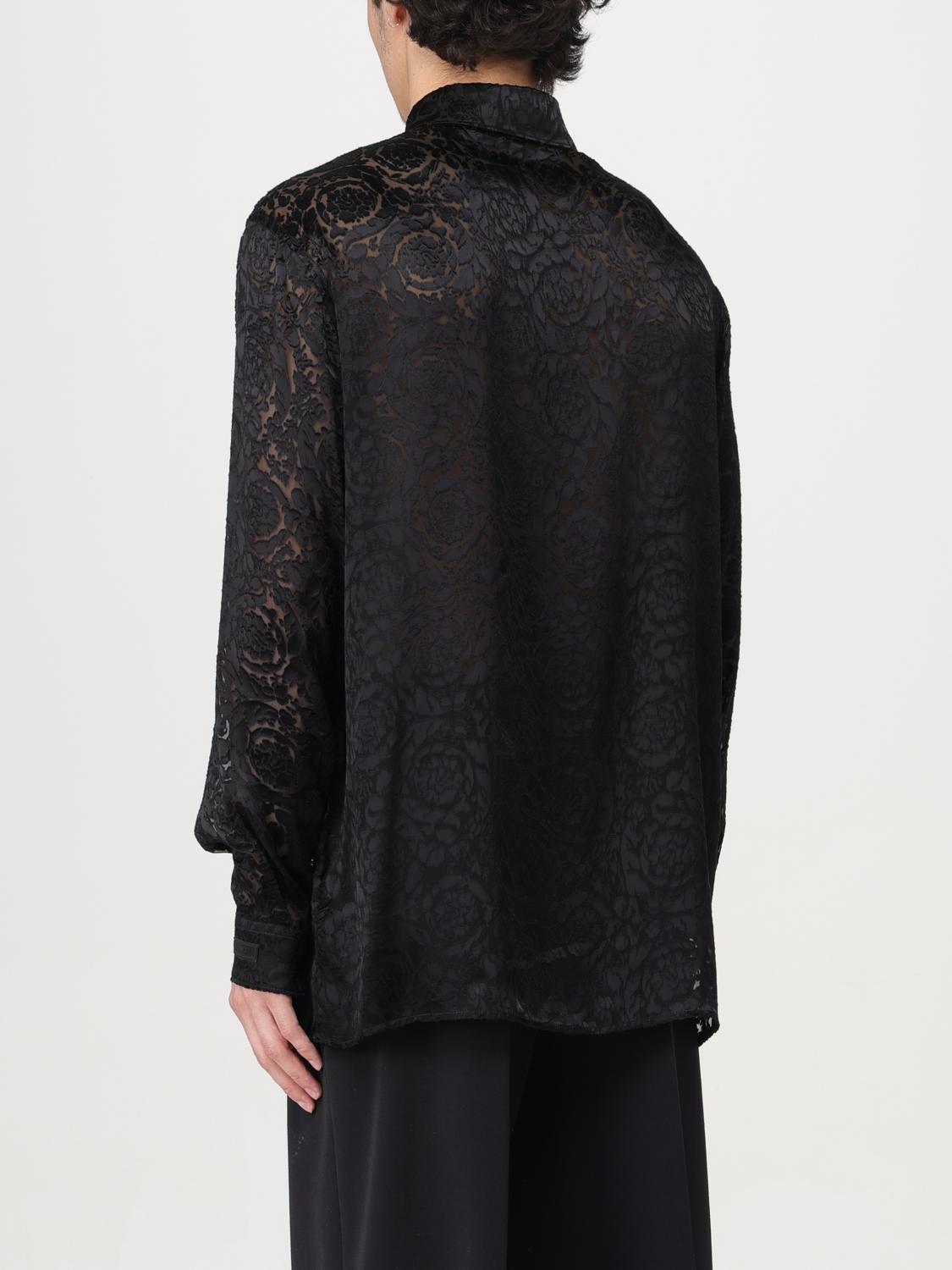 VERSACE SHIRT: Shirt men Versace, Black - Img 3