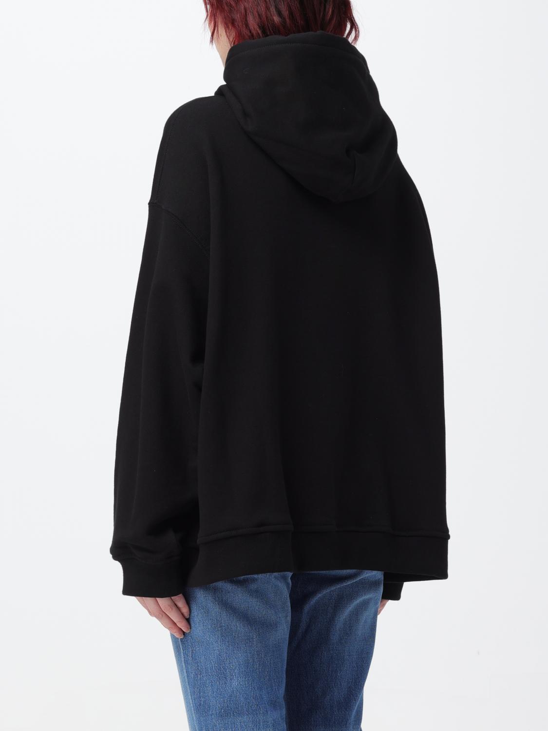 VERSACE SWEATSHIRT: Pullover damen Versace, Schwarz - Img 3