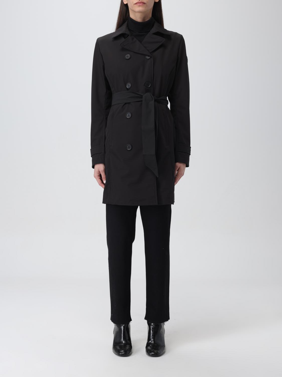 COLMAR: Trench in tessuto impermeabile - Nero | Trench