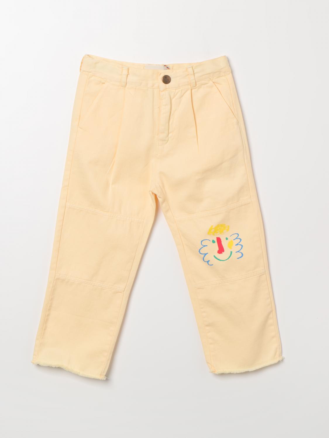 BOBO CHOSES PANTS: Pants kids Bobo Choses, Yellow - Img 1
