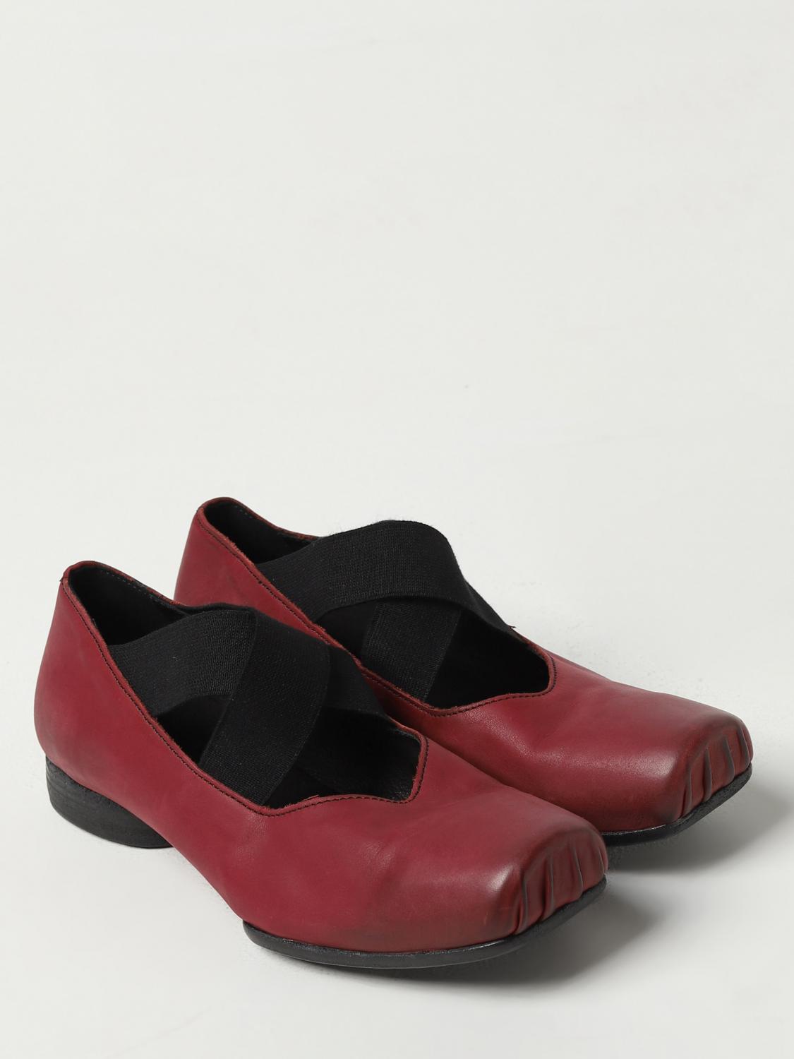 UMA WANG BALLERINE: Ballerina Uma Wang in pelle , Rosso - Img 2