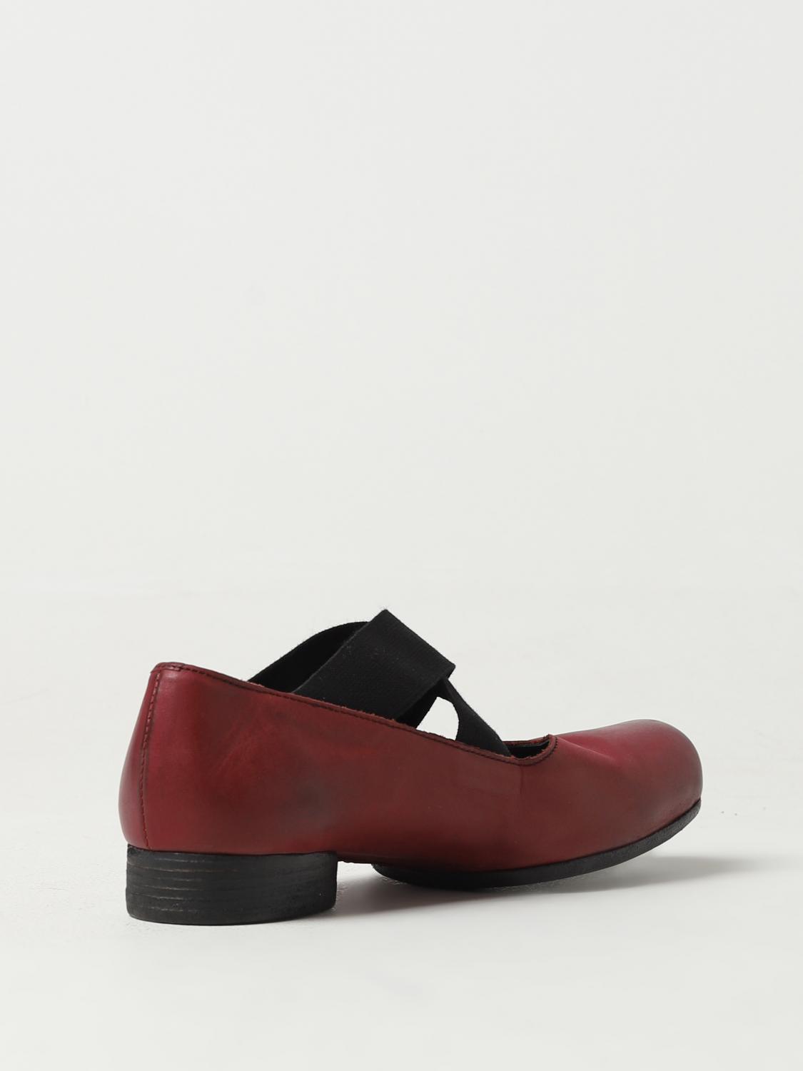 UMA WANG BALLERINE: Ballerina Uma Wang in pelle , Rosso - Img 3