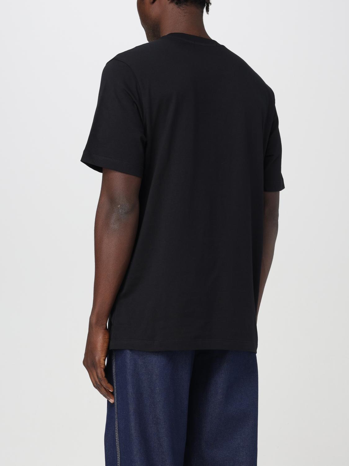 MSGM T-SHIRT: T-shirt di cotone con logo MSGM, Nero - Img 3