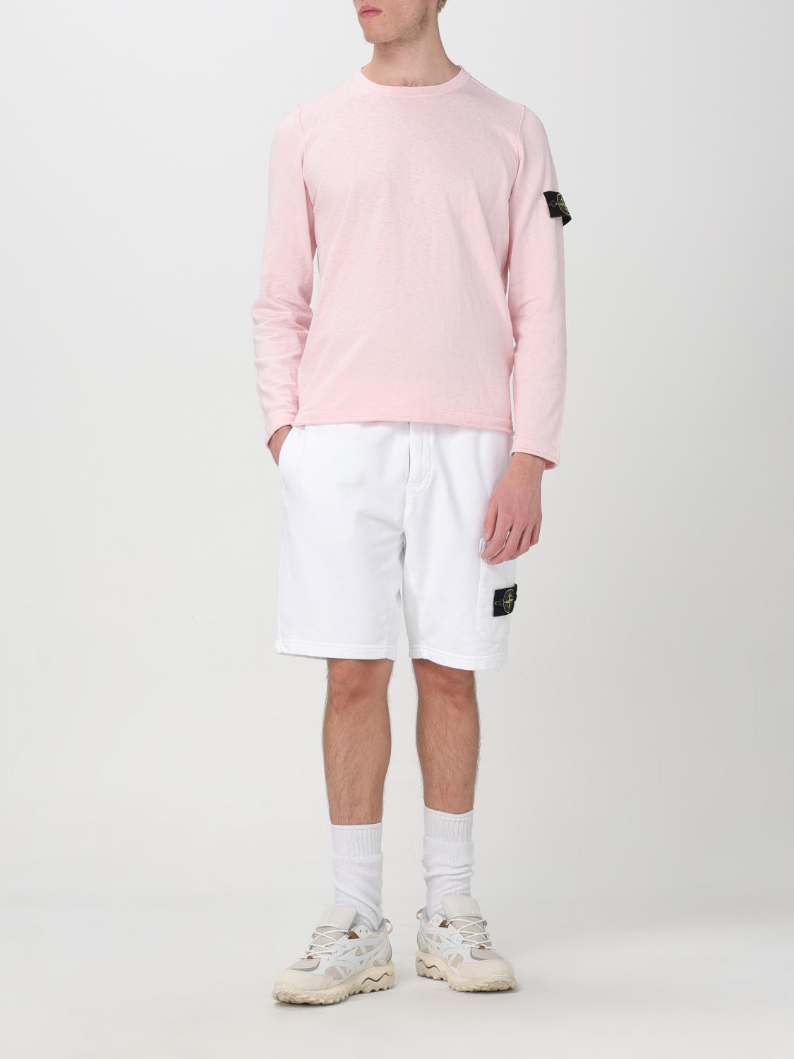STONE ISLAND PULLOVER: Pullover herren Stone Island, Pink - Img 2
