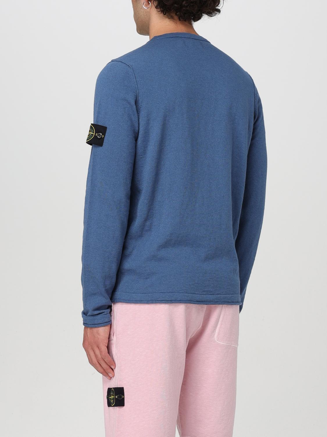 STONE ISLAND PULLOVER: Pullover herren Stone Island, Blau 1 - Img 3