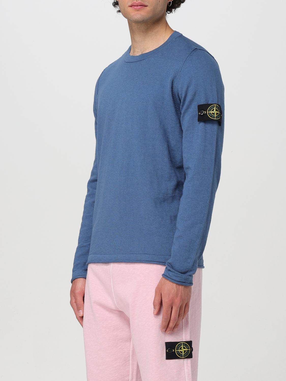 STONE ISLAND PULLOVER: Pullover herren Stone Island, Blau 1 - Img 4