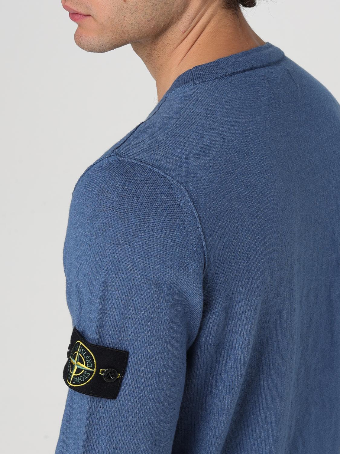 STONE ISLAND PULLOVER: Pullover herren Stone Island, Blau 1 - Img 5