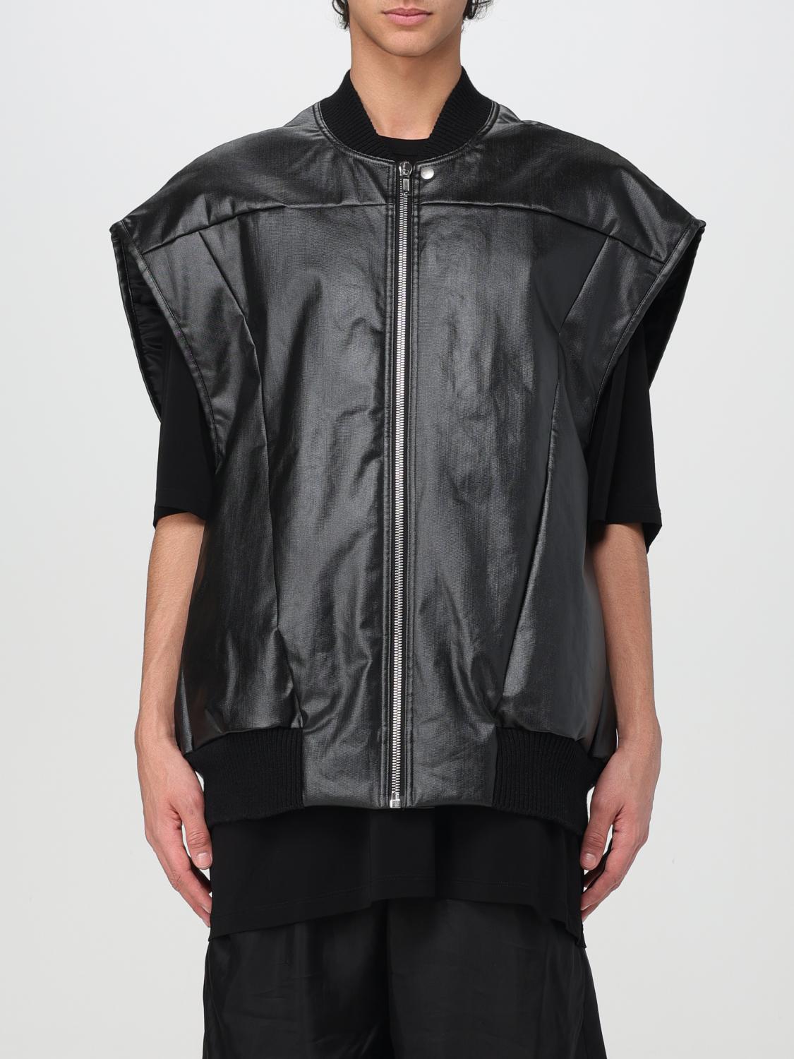 RICK OWENS 外套: 外套 男士 Rick Owens, 黑色 - Img 1