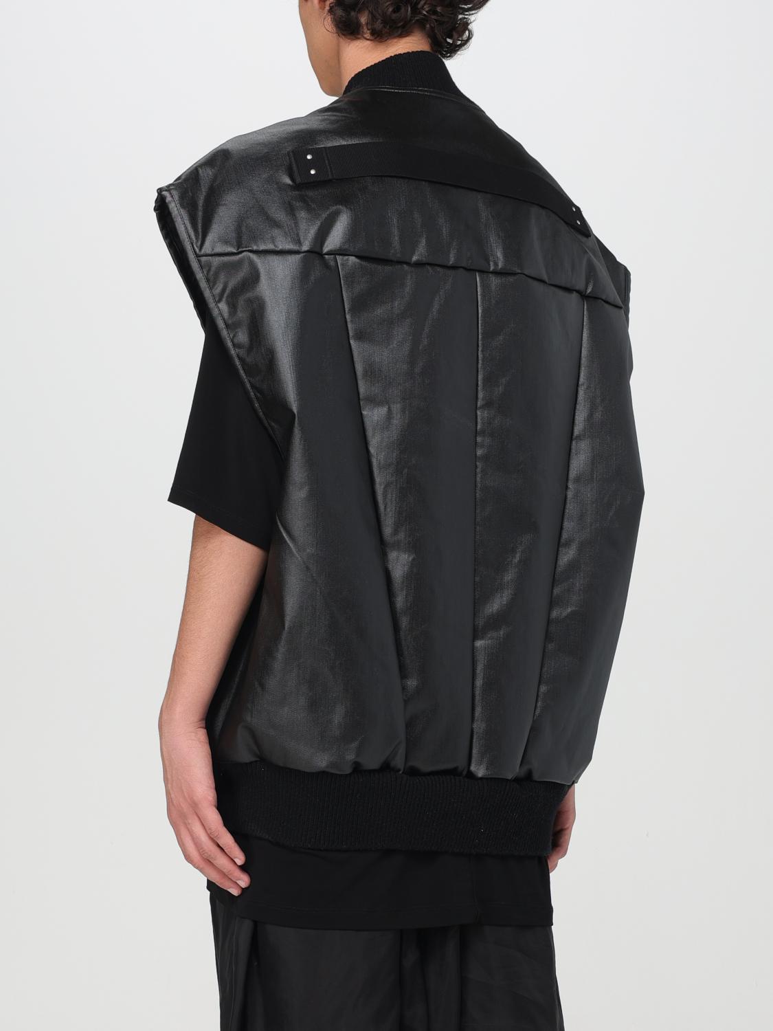 RICK OWENS 外套: 外套 男士 Rick Owens, 黑色 - Img 3