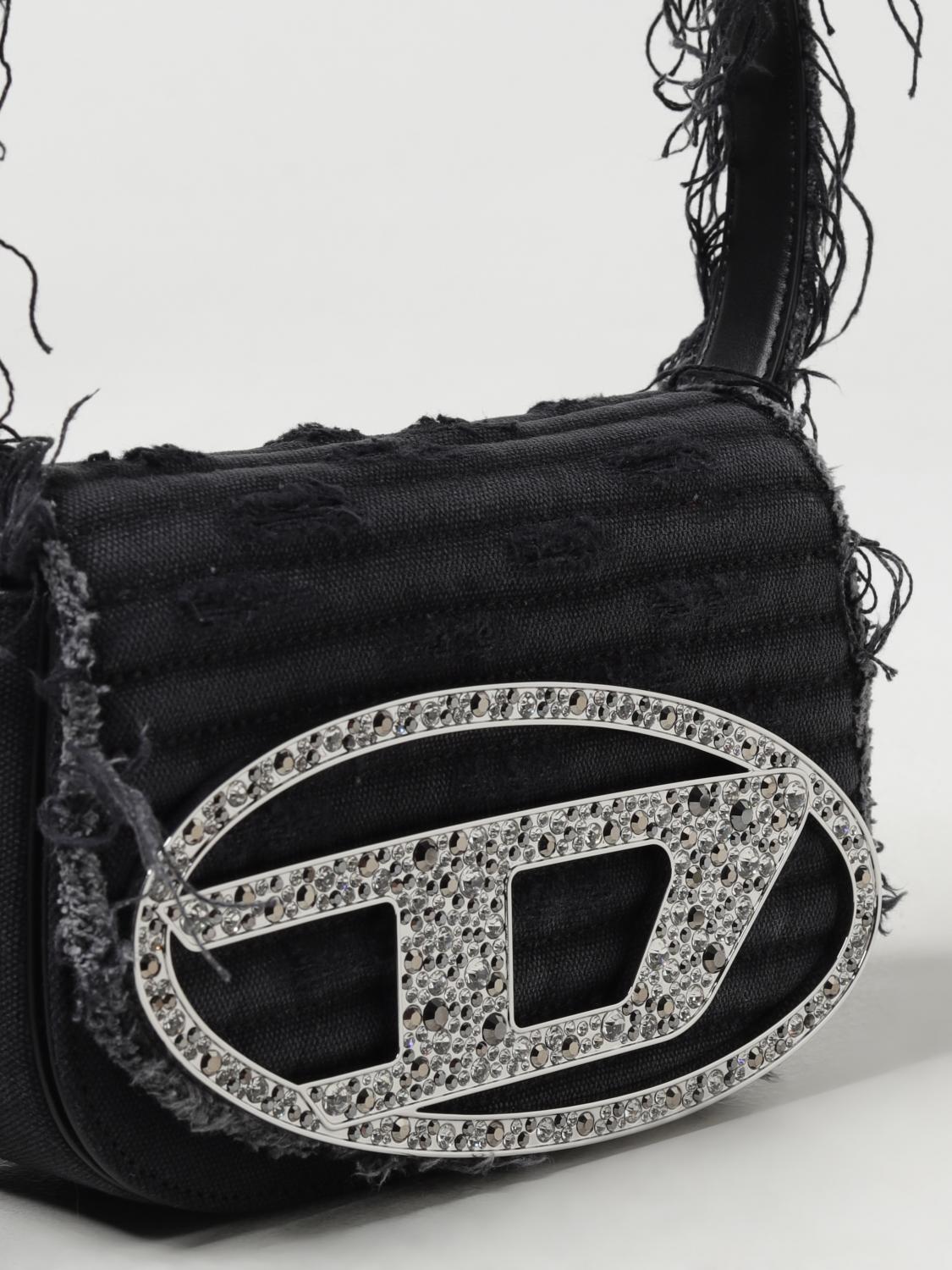 Diesel Shoulder bag woman - Black | X08396P6319 | GIGLIO.COM